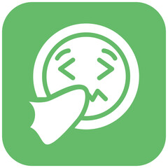 Sneezing Face Icon