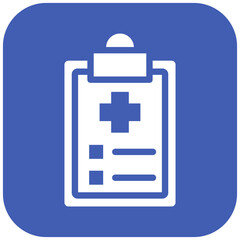 Obraz premium Medical Report Icon
