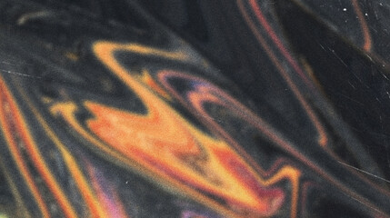 Abstract Swirling Texture Background, Dark and Moody Tones with Orange and Pink Hues, Grunge Style, Perfect for Design Projects and Digital Art