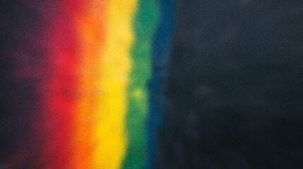 Vibrant Rainbow Gradient on Dark Background, Abstract Texture, Colorful Spray Paint Effect, Artistic Design Element, Digital Art, Modern Wallpaper, Graphic Resource, Web Banner