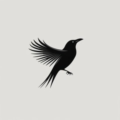 Fototapeta premium Soaring Dove Silhouette