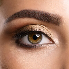 Obraz premium close up of female eye