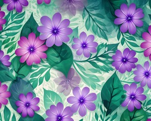 seamless floral pattern