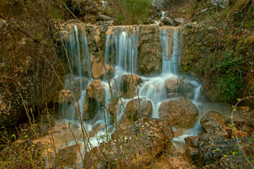 Cascada de la Escaleruela, en el parque natural de Cazorla, Segura y Las Villas.