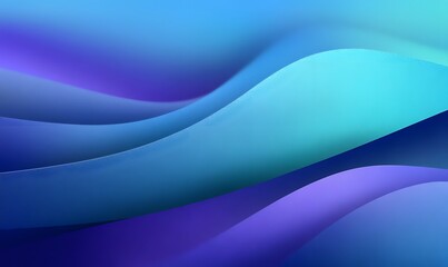 Abstract background showing layers of flowing waves in shades of blue and purple gradient colors
