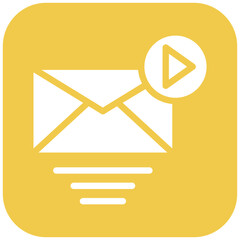 Email Video Marketing Icon
