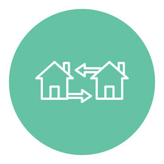 House Exchange Icon