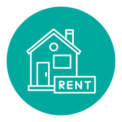 Rent House Icon