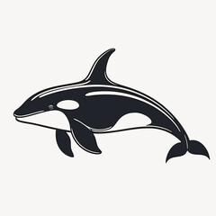 Naklejka premium Orca