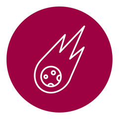 Meteorites Icon © VectorVibes