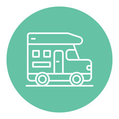 Camper Van Icon