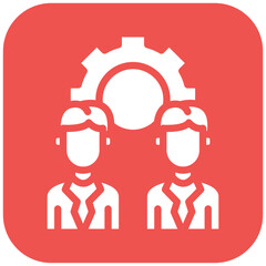 Team work Vector Icon