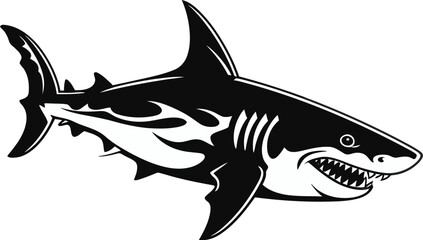 Shark for Shark Week Designs Shark Icon for Marine Protection