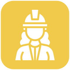 Engineer Female Icon