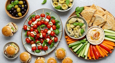 Mediterranean Mezze Platter: Appetizer Recipes