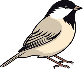 Obraz premium Sparrow Flying Over Golden Fields Sparrow in the Garden with Blue Sky