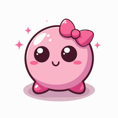 pinky cartoon vector illustration