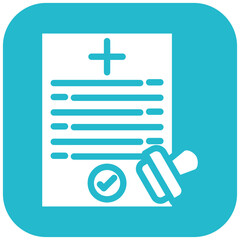 Obraz premium Test Result Icon