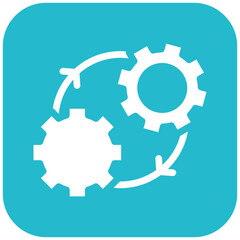 Obraz premium Synchronization Icon