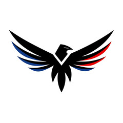 Obraz premium eagle tattoo vector