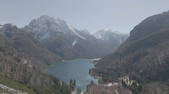Lago del Predil, (Predil Lake), Tarvisio Italy