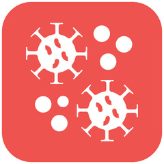 Fototapeta premium Infection Cluster Icon