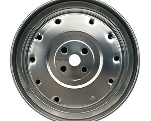 Fototapeta premium Metal Disc, Top View