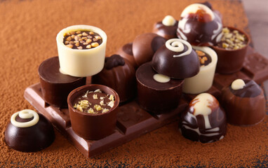 gourmand chocolate sweets