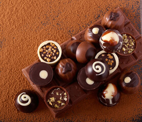 gourmand chocolate sweets
