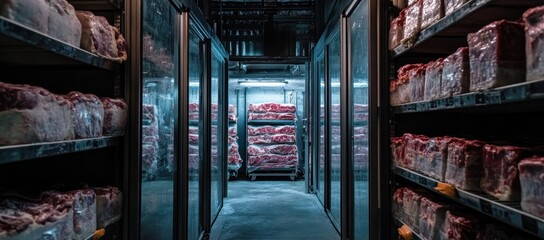Deep Freeze: A Glimpse into the Cold Storage of Premium Meats