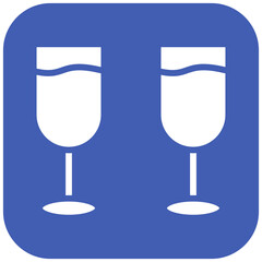 Drink Glasses Icon