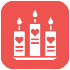 Wedding Candle Icon