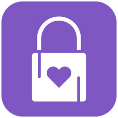 Wedding Padlock Icon