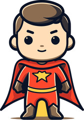 Superhero Cosmic Guardian Superhero Epic Battle Vector