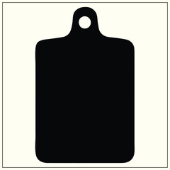 Cutting Board Silhouette, Kitchen Tool