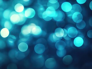 Fototapeta premium Abstract blue circles background