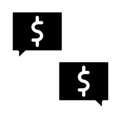 Chatting Vector Line White Circle Red