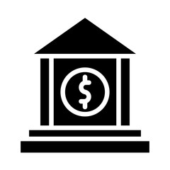 Bank Vector Line White Circle Red