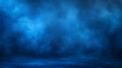 Moody Blue Abstract Texture Background