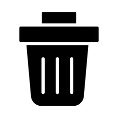 Delete Vector Glyph Icon Design