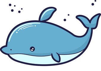 Obraz premium Whale Animal in Water Whale Jumping Out of Water PNG