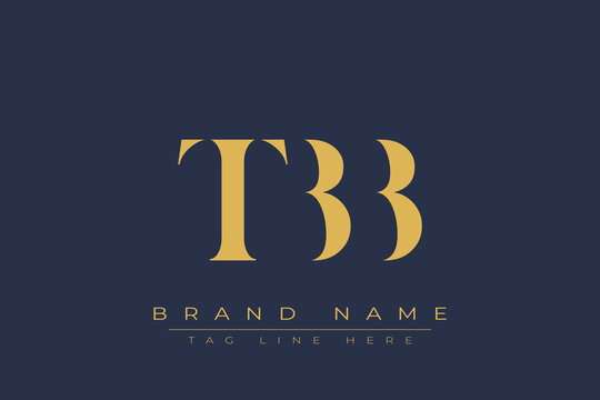 TBB abstract letter logo design. This logo is designed by three abstract letters.