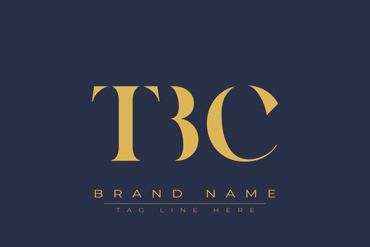 TBC abstract letter logo design. This logo is designed by three abstract letters.