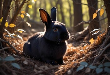 rabbit in the grass