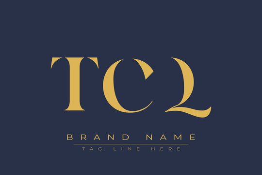 TCQ abstract letter logo design. This logo is designed by three abstract letters.