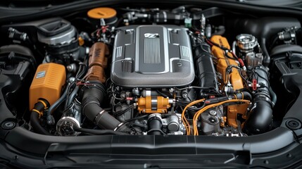 High-performance engine bay