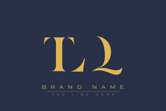 TLQ abstract letter logo design. This logo is designed by three abstract letters.