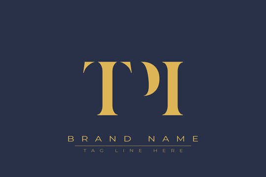 TPI abstract letter logo design. This logo is designed by three abstract letters.