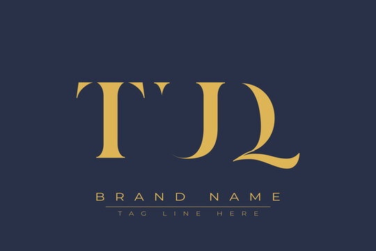 TUQ abstract letter logo design. This logo is designed by three abstract letters.