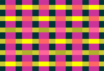 Stripes overlapping pattern